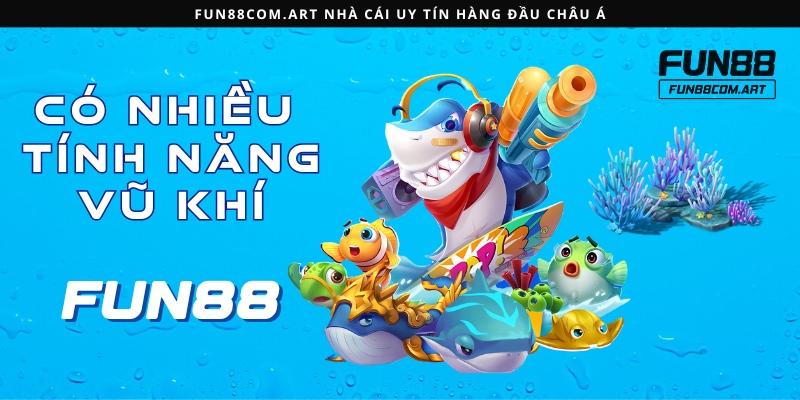 Kho vũ khí và tính năng đa dạng